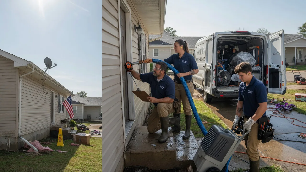 Ceiling Water Damage Restoration in Mooresville, NC near me